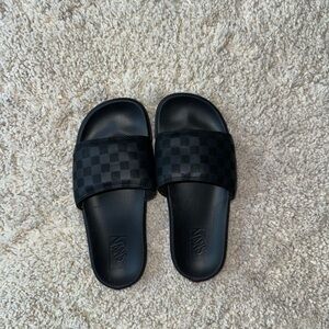 Vans slides black/black 8.5